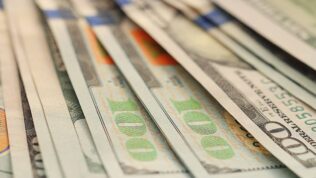A stack of $100 bills