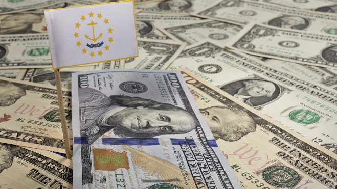 rhode island flag money