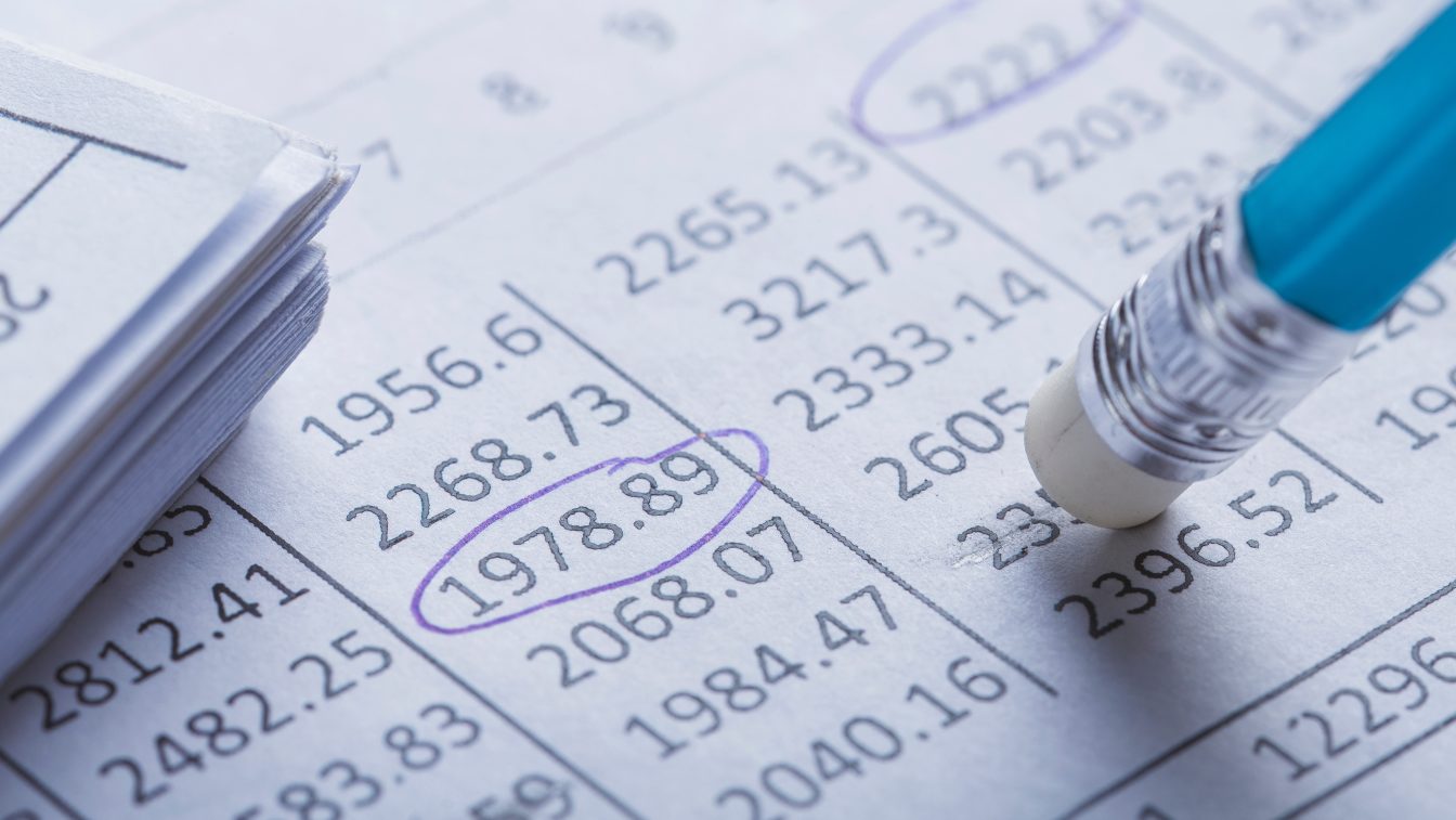 erasing numbers
