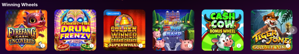 DraftKings Casino slot titles