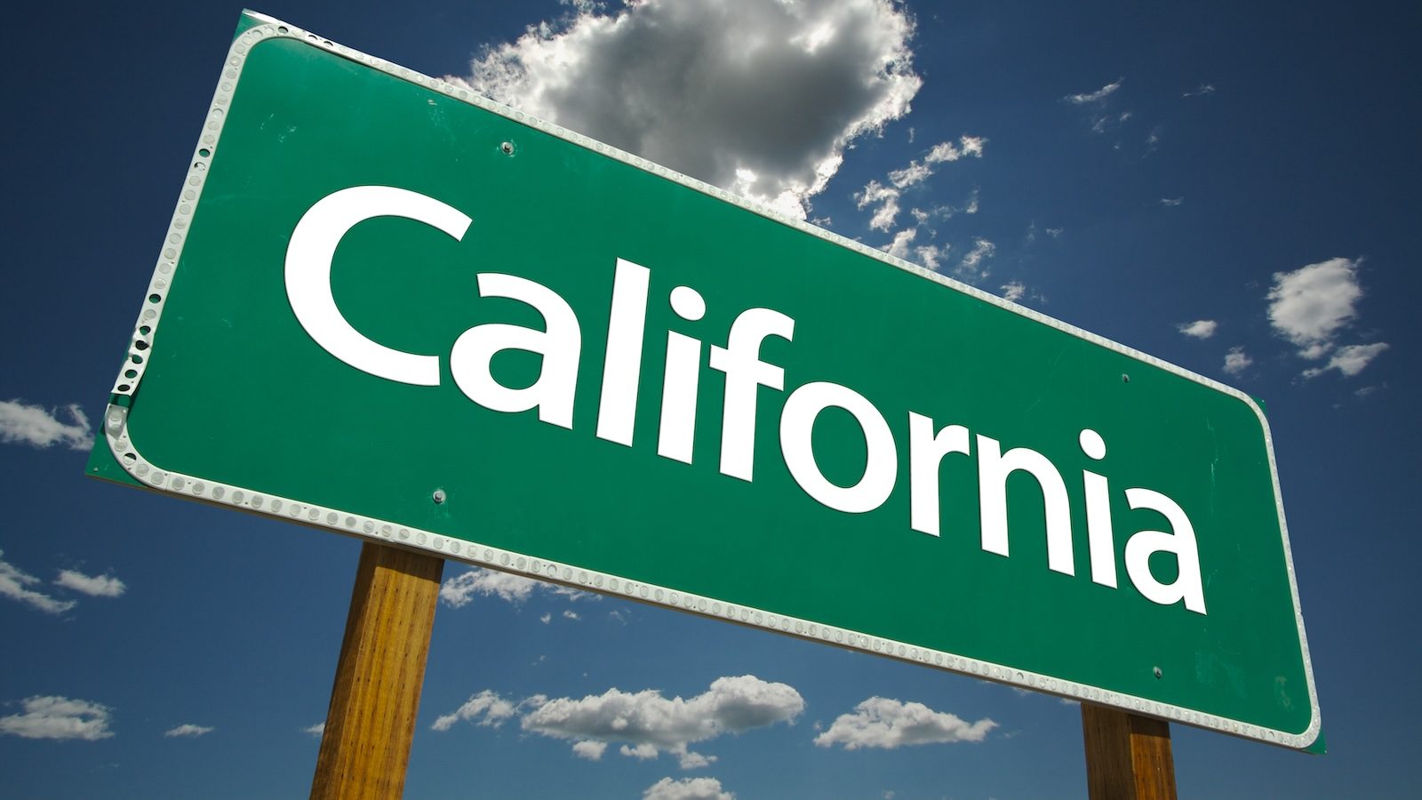 california sign