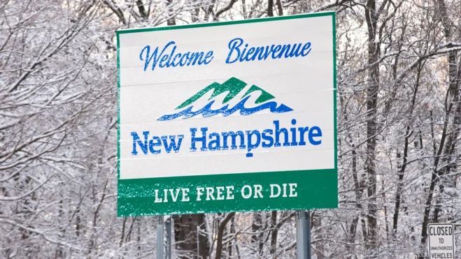 new hampshire sign