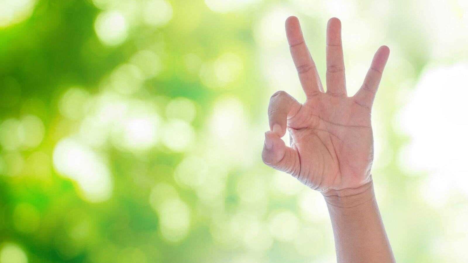 three fingers