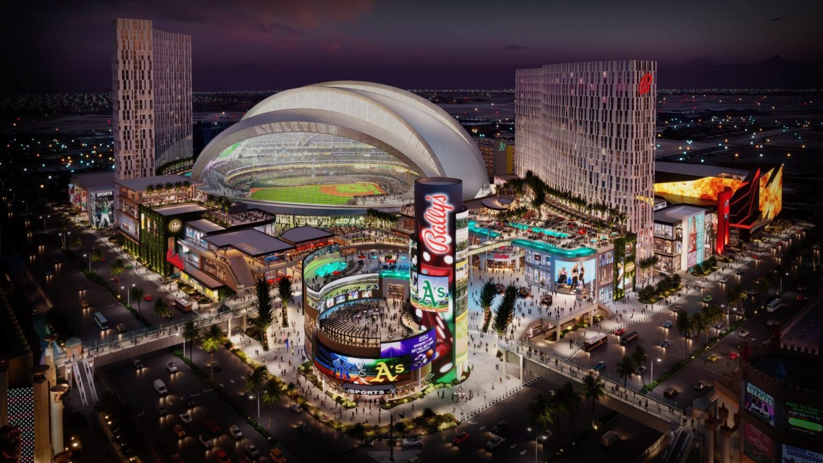 bally's las vegas rendering