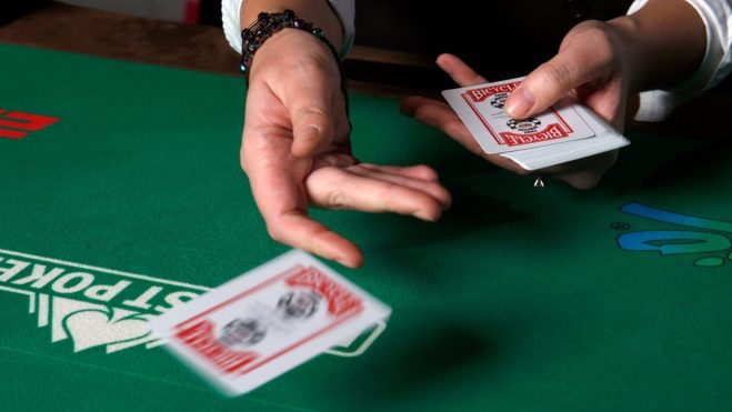 poker card deal