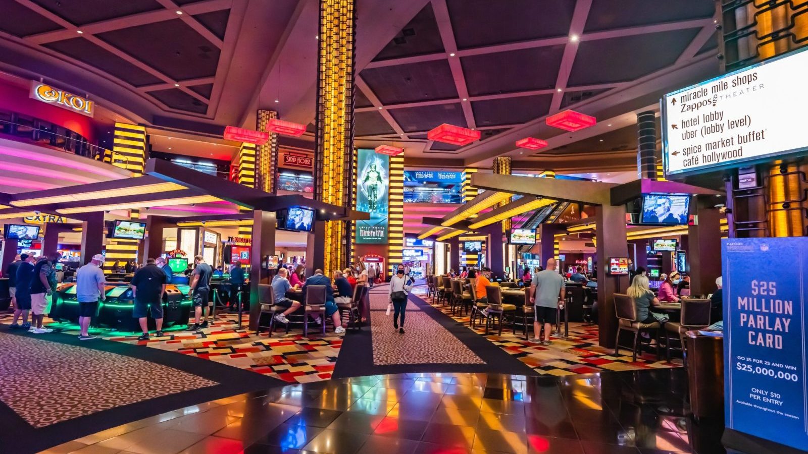 las vegas casino interior