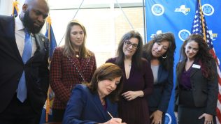 Hochul signs New York sweeps ban