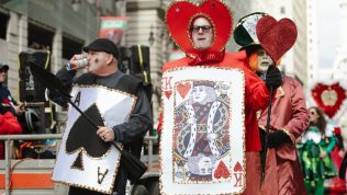 mummers parade playing cards