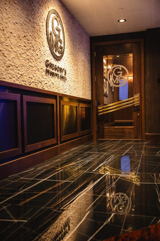gregorys steakhouse entrance
