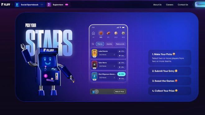 fliff superstars screen capture