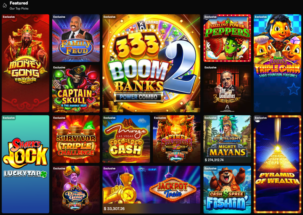 BetMGM Casino available games