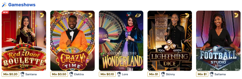BetRivers Casino live dealer games