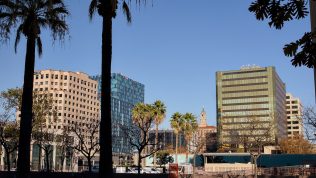 downtown San Jose skyline