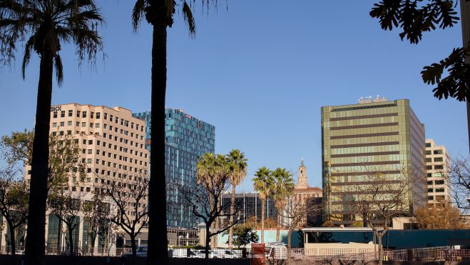 downtown San Jose skyline