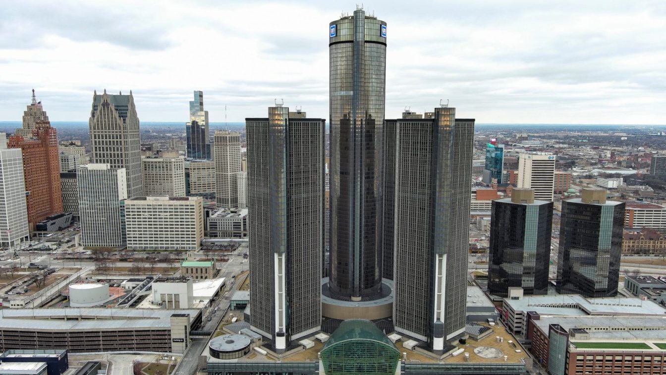 detroit skyline